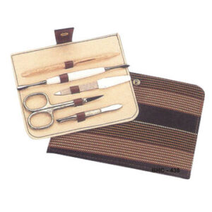 Manicure Set Leather Case