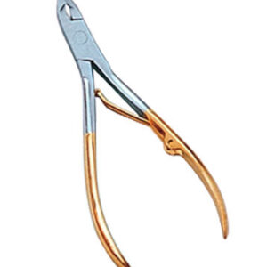 Cuticle Nipper, Half Gold