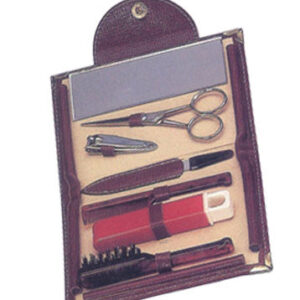 Manicure Set Leather Case