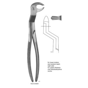 Tooth Extracting Forceps (Eng Pattern)
